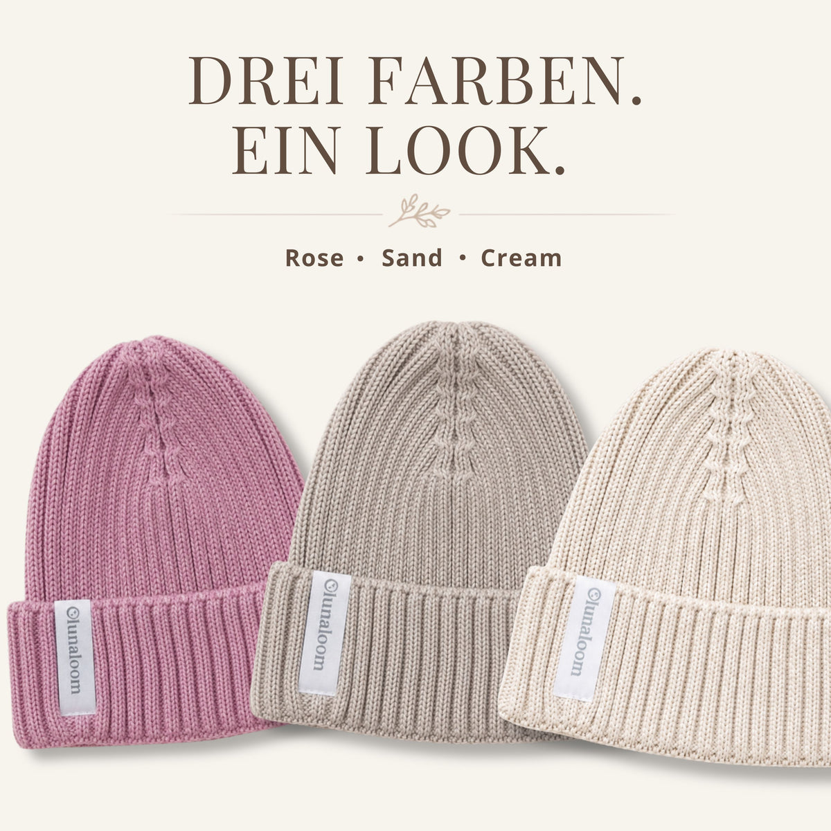 BEANIE 'CREAM'