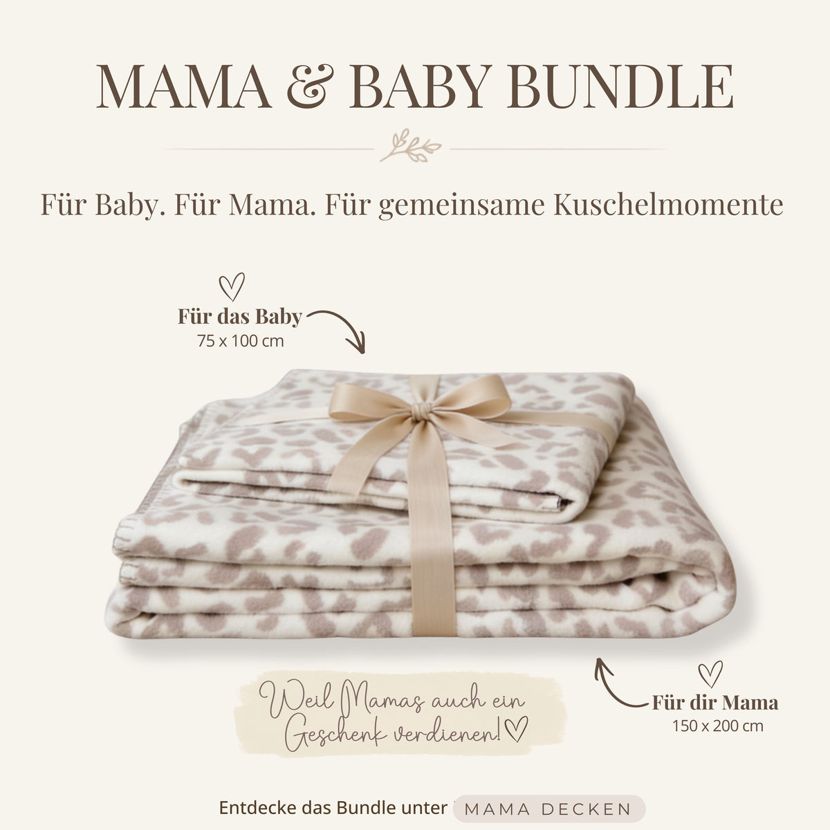 BIO-MAMA DECKE 'LEO'