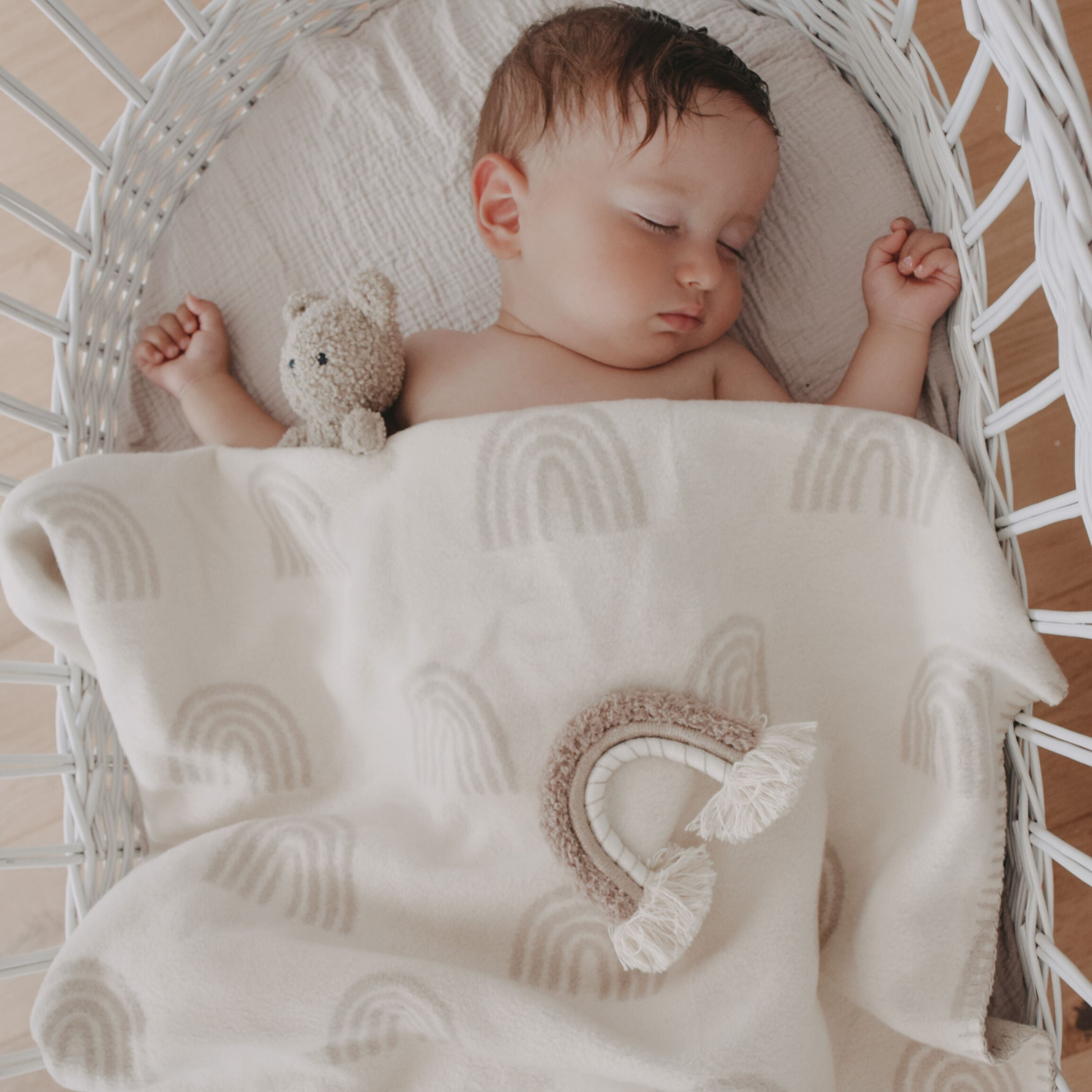 Babydecke aus 100% Bio-Baumwolle I lunaloom