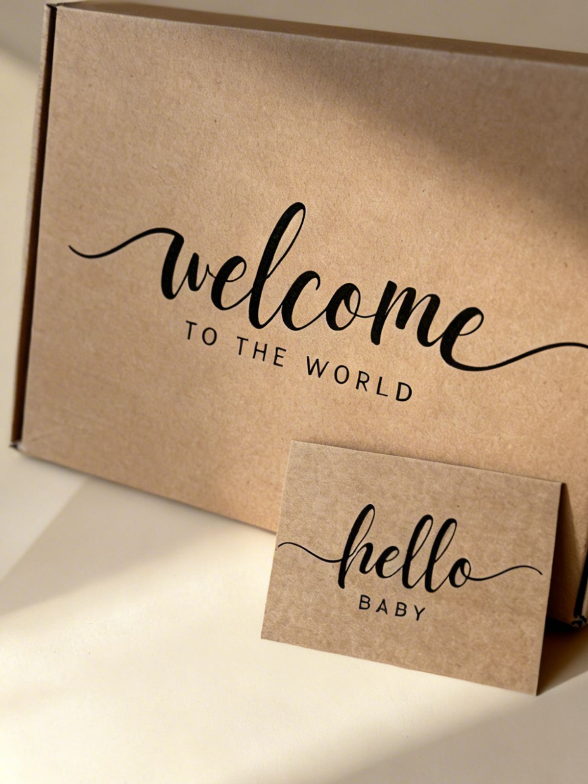 Geschenkbox inkl. Grußkarte