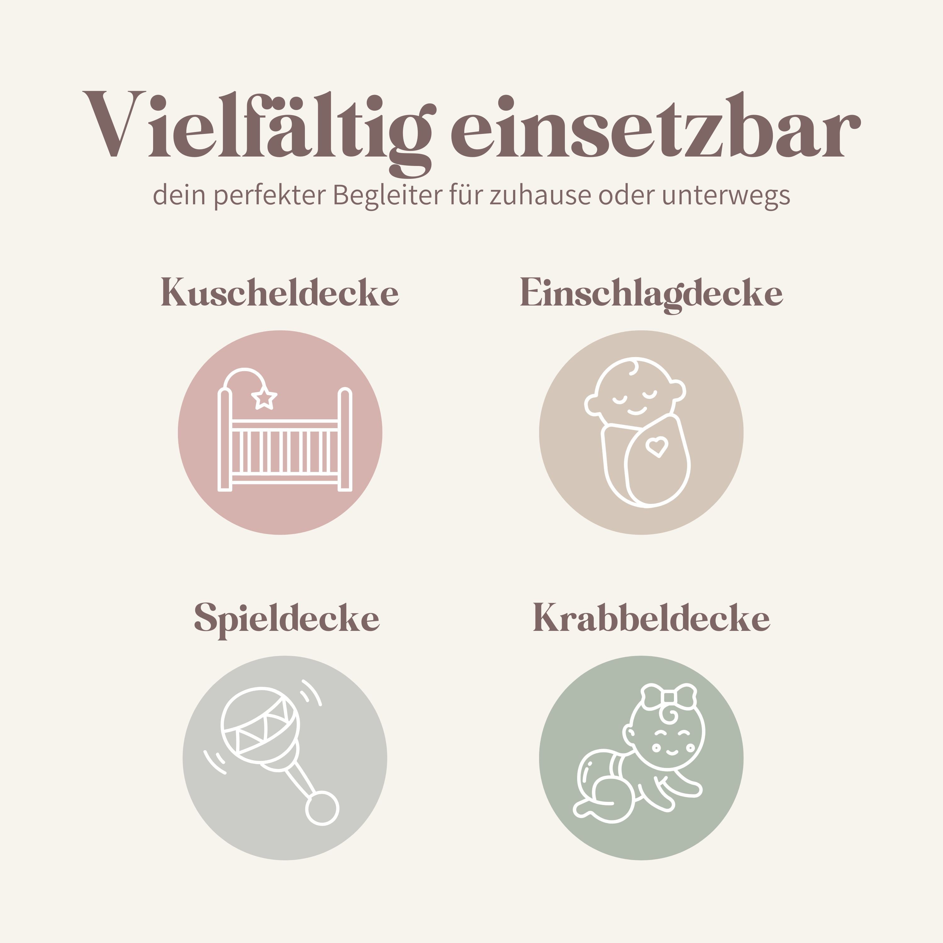 BIO-BABYDECKE 'FRIEDA'