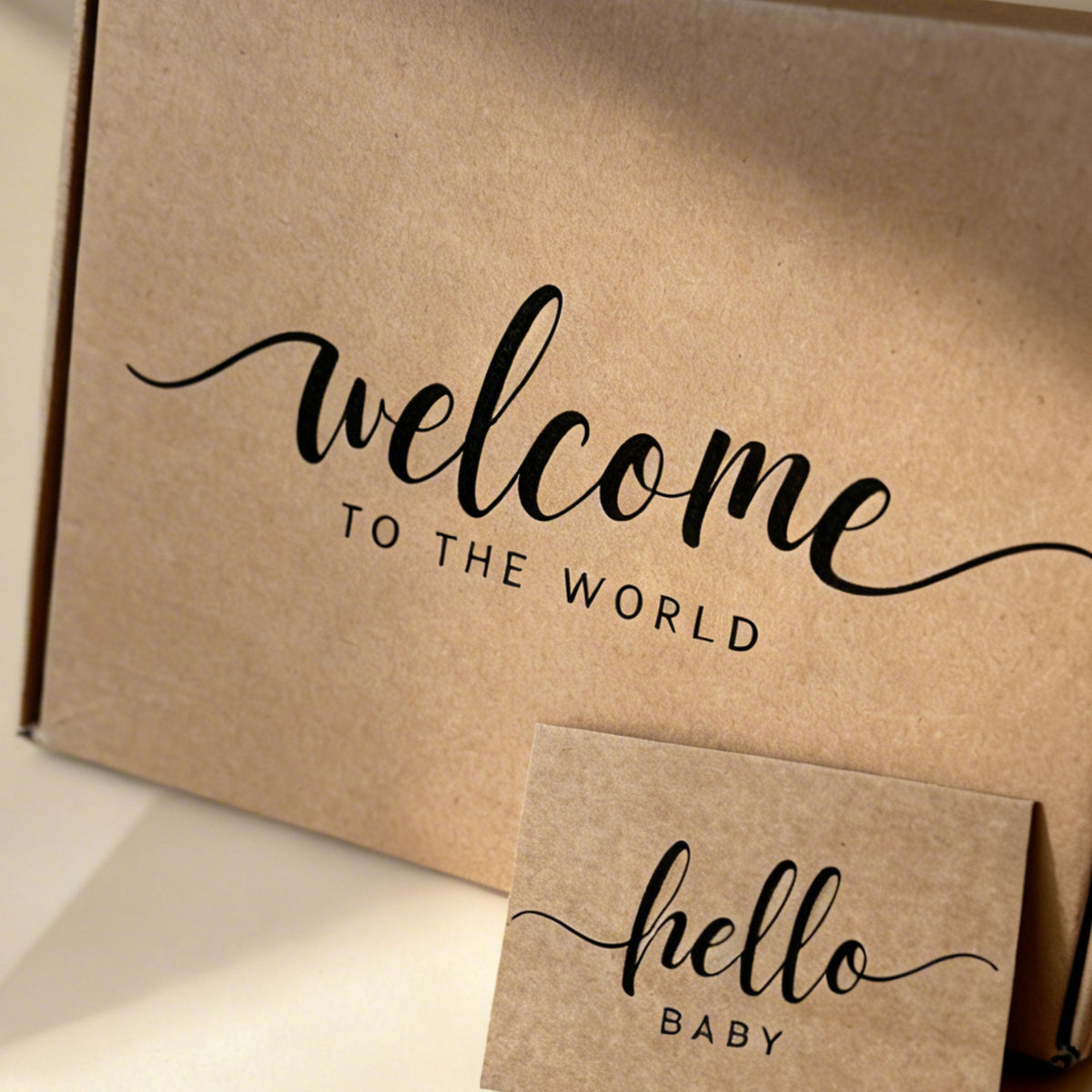 Geschenkbox inkl. Grußkarte