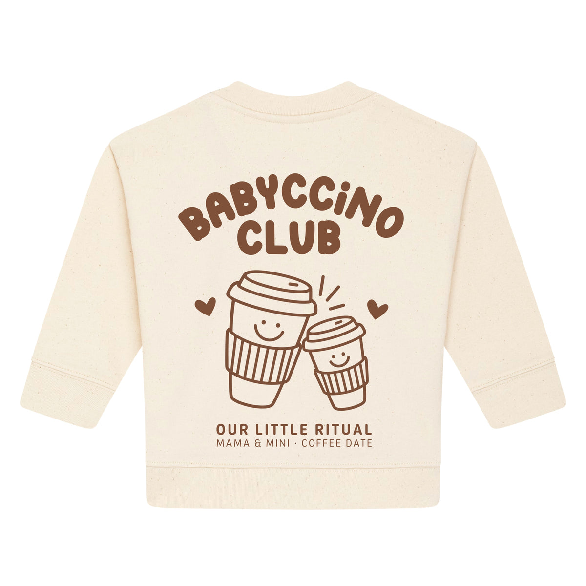 Babyccino Club - BABY SWEATER aus Bio-Baumwolle