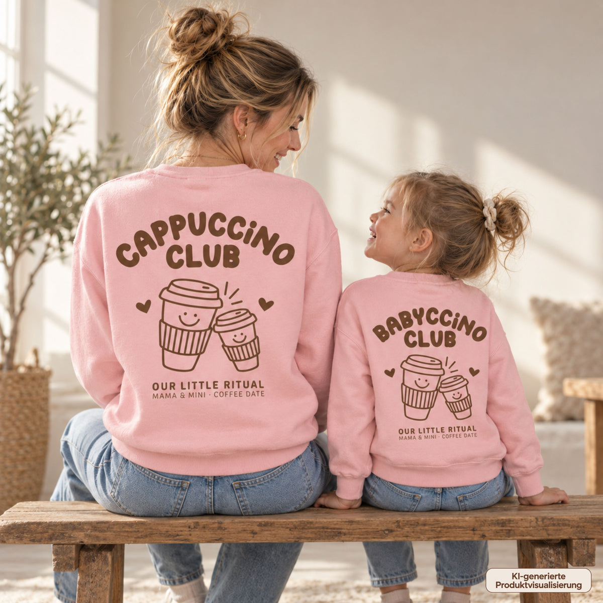 Cappuccino Club - UNISEX SWEATER aus Bio-Baumwolle
