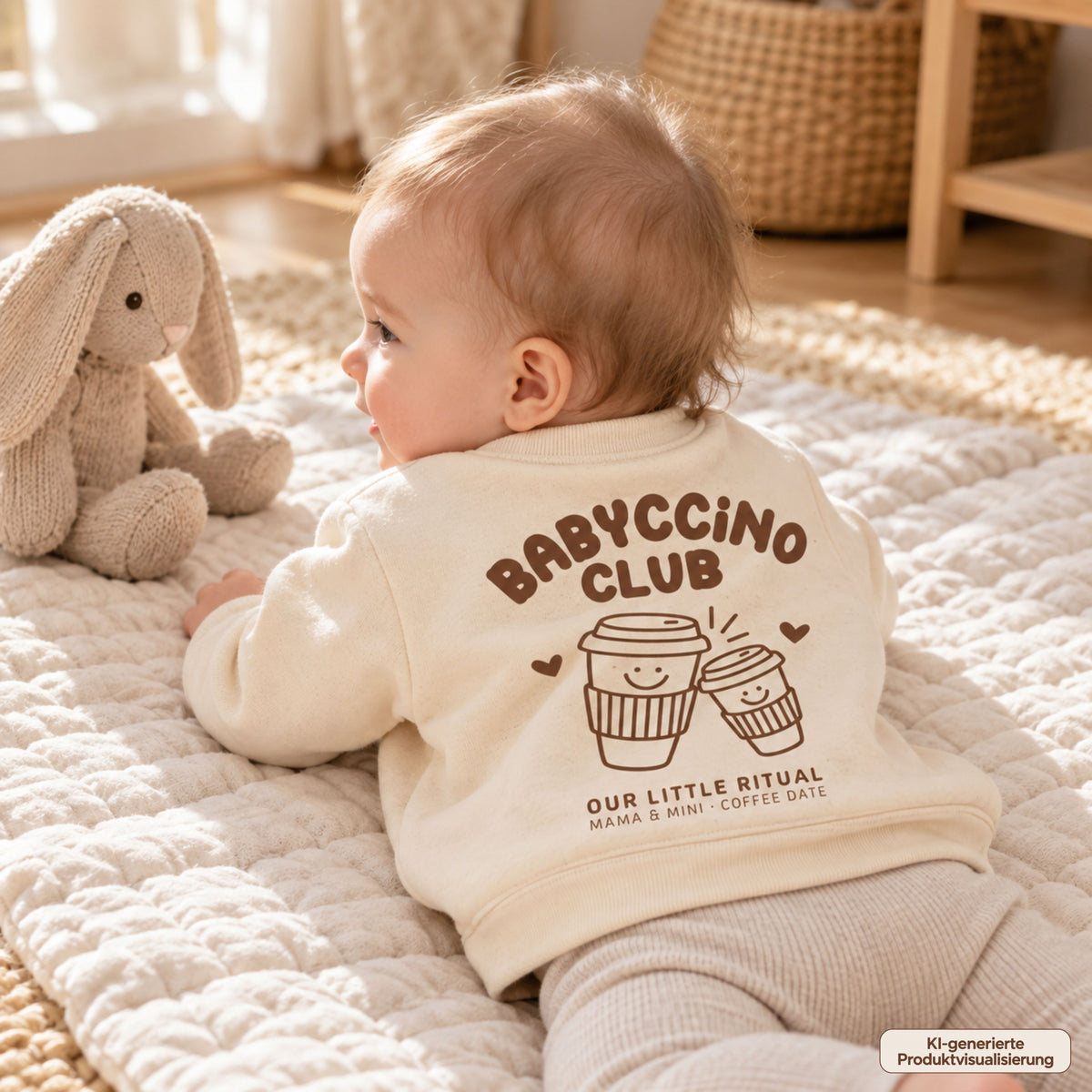 Babyccino Club - BABY SWEATER aus Bio-Baumwolle